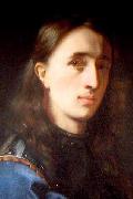 Johann Michael Rottmayr, Self Portrait in a Blue Coat with Cuirass